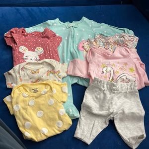 Baby girl Newborn Lot